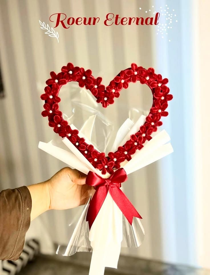 Cœur Eternal Heart Wreath Bouquet